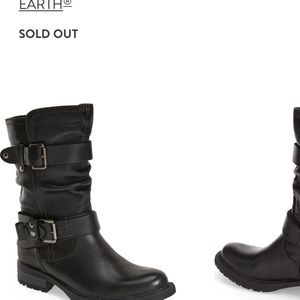 Earth Everwood moto boots Size 8